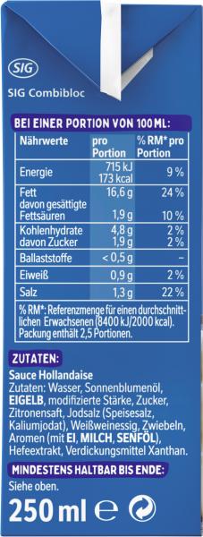 Thomy Les Sauces Hollandaise