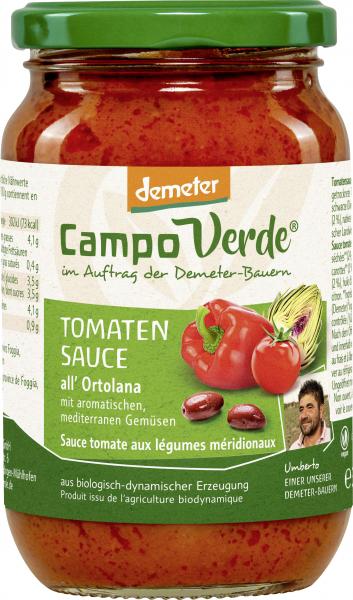 Campo Verde Demeter Tomaten Sauce all' Ortolana