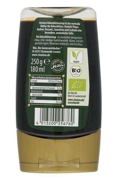 Rinatura Bio Daily Green Kokosblütensirup