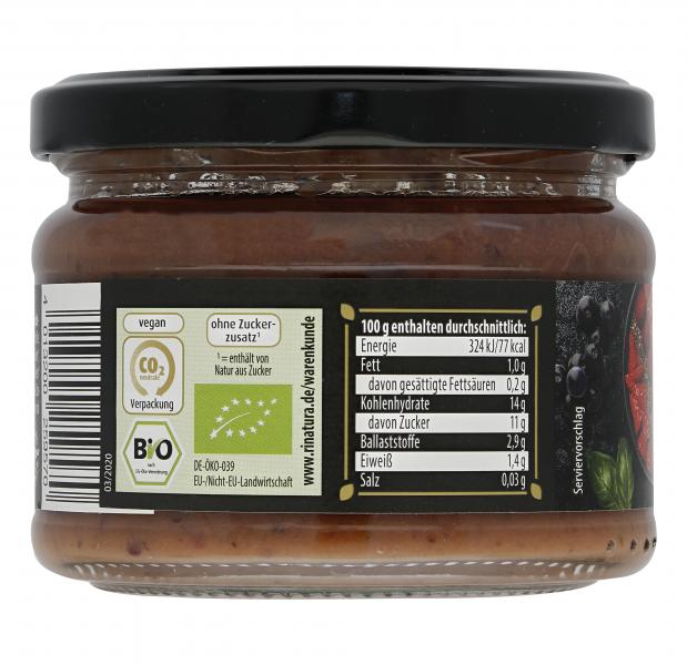 Rinatura Bio Foodie Lifestyle Smoothie Bowl Kerniges Früchtchen mit Basilikum & Acai 