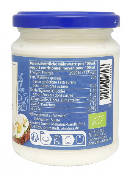 Alnatura Delikatess Mayonnaise