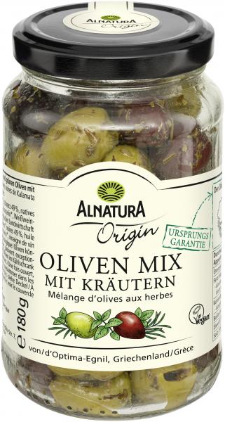 Alnatura Origin Oliven Mix mit Kräutern
