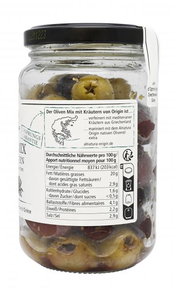 Alnatura Origin Oliven Mix mit Kräutern