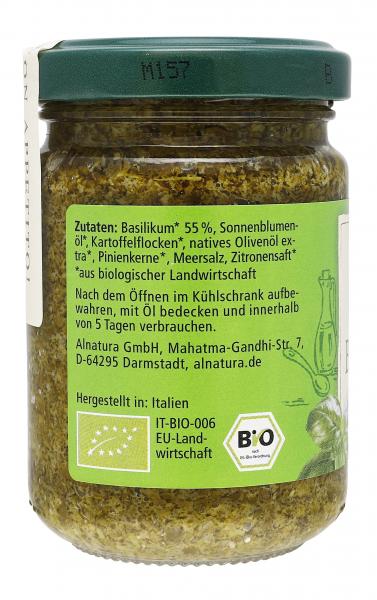 Alnatura Pesto Basilico