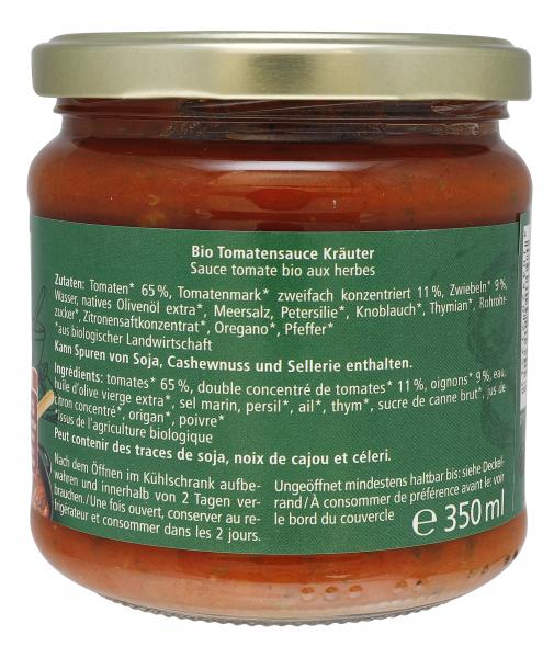 Alnatura Tomatensauce Kräuter