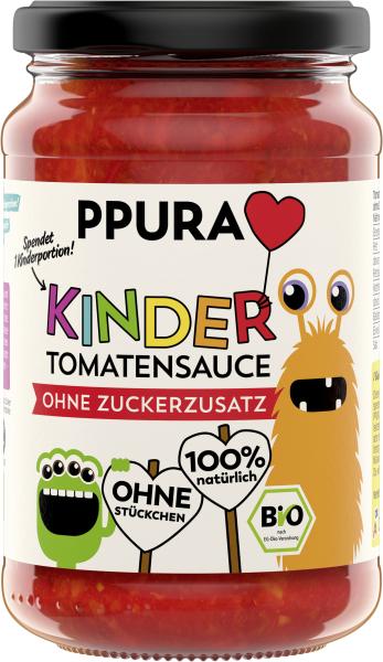 Ppura Bio Kinder Tomatensauce ohne Zuckerzusatz
