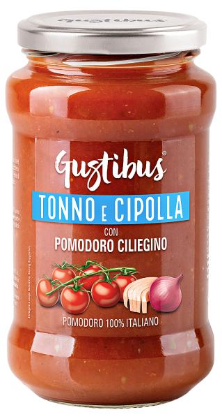 Gustibus Pasta Sauce Thunfisch und Zwiebeln