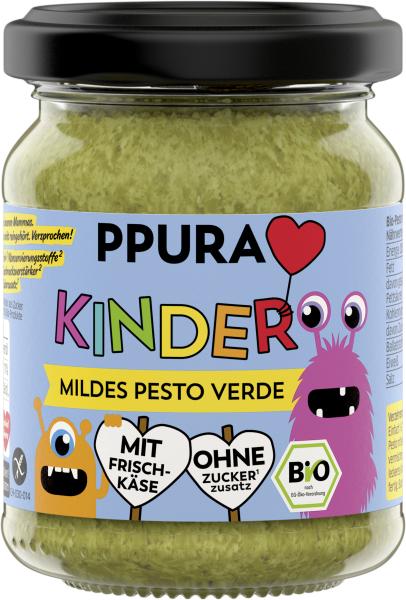 Ppura Bio Kinder mildes Pesto Verde
