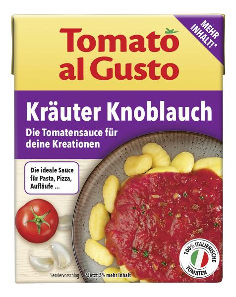 Tomato al Gusto Kräuter-Knoblauch
