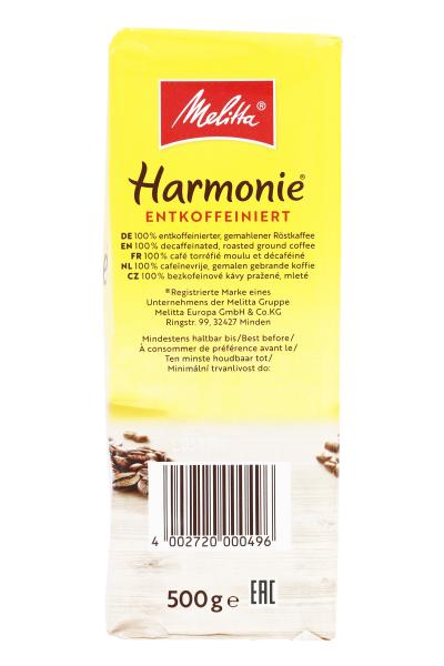 Melitta Harmonie Kaffee entkoffeiniert