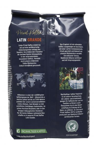 Tchibo Privat Kaffee Latin Grande - 500g Ganze Bohne