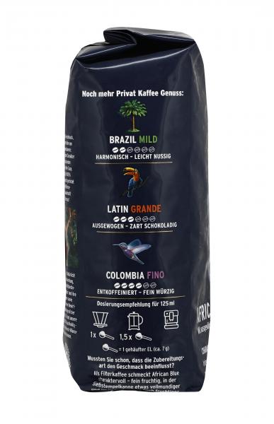 Tchibo Privat Kaffee African Blue Ganze Bohne