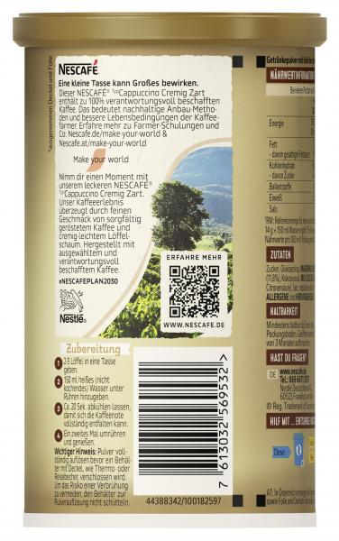 Nescafé Gold Typ Cappuccino Cremig zart