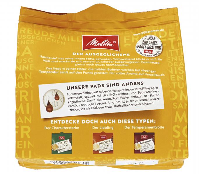 Melitta Harmonie mild Kaffeepads