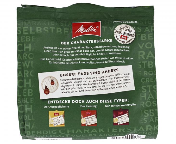 Melitta Auslese Kaffeepads klassisch