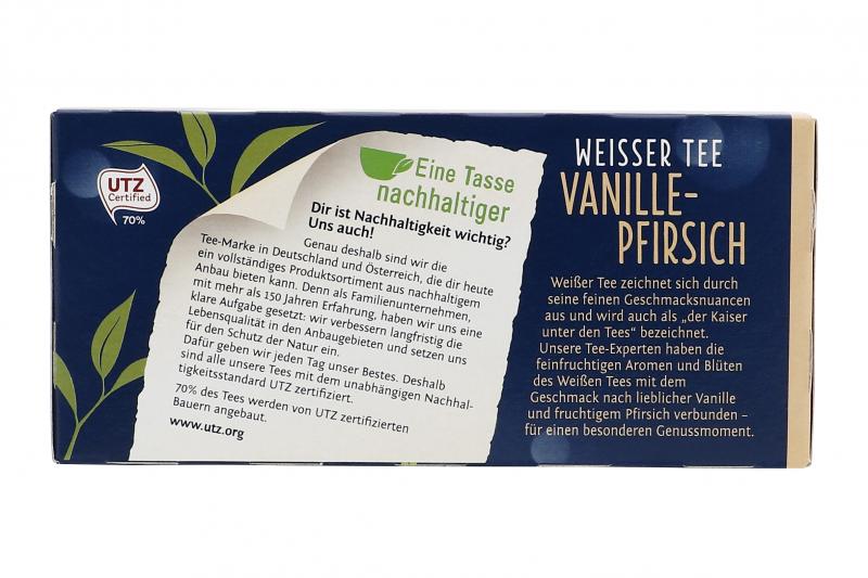 Meßmer Weißer Tee Vanille-Pfirsich