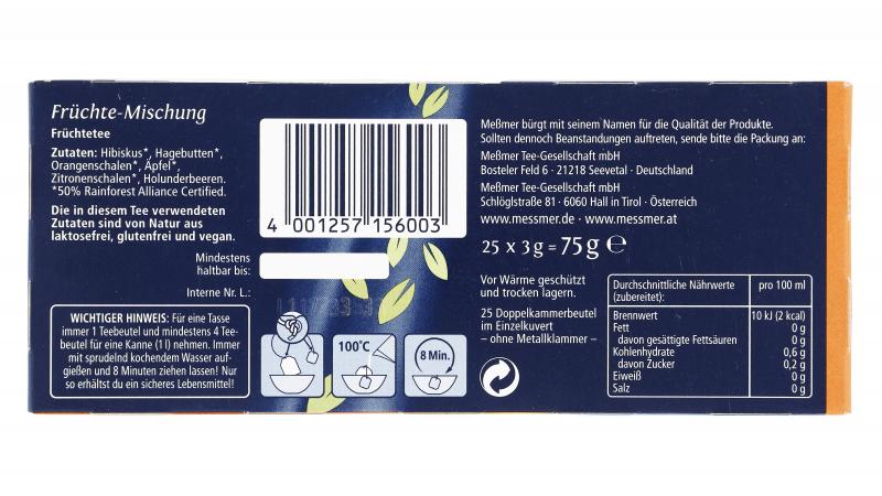 Meßmer Früchte-Mischung