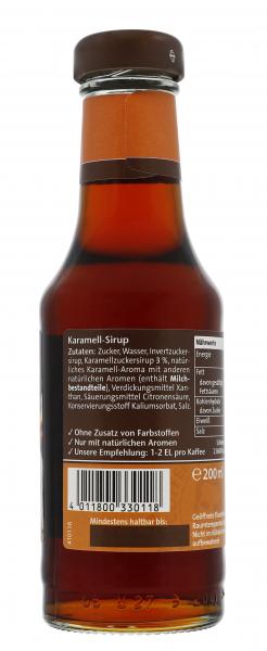 Schwartau Coffee Shop Sirup Caramel
