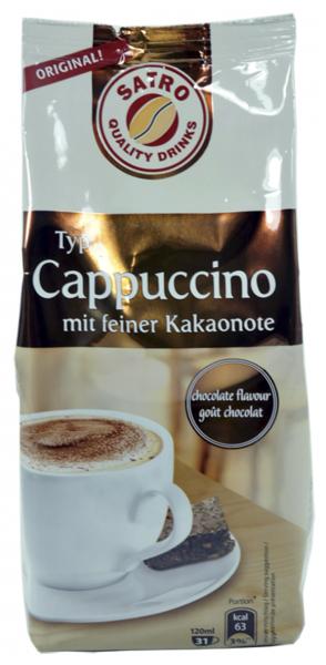 Satro Cappuccino mit feiner Kakaonote