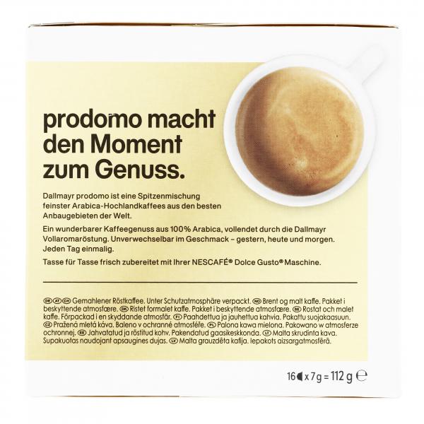 Nescafé Dolce Gusto Dallmayr Prodomo