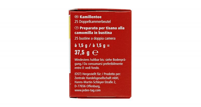 Jeden Tag Tee Kamille