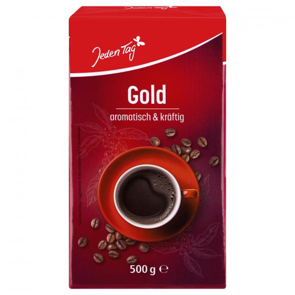 Jeden Tag Kaffee Gold aromatisch & Kräftig