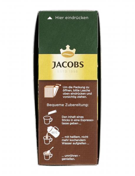 Jacobs löslicher Kaffee Typ Espresso, 25  Instant Kaffee Sticks