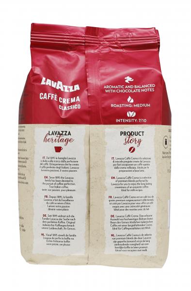 Lavazza Caffé Crema Classico Ganze Bohne