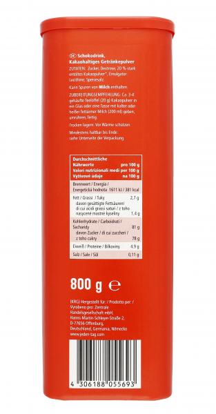 Jeden Tag Schokodrink