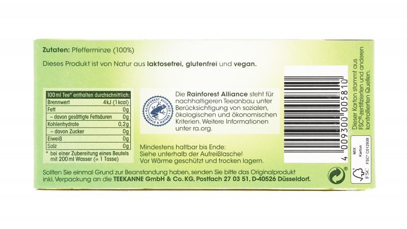 Teekanne Pefferminze