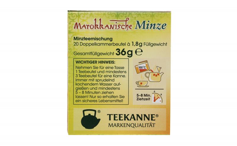Teekanne Marokkanische Minze