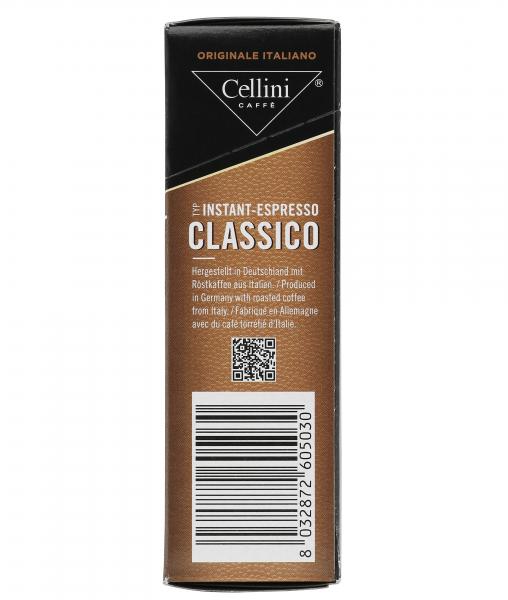 Cellini Instant-Espresso Classico Sticks