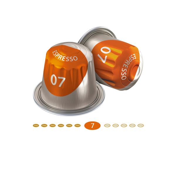Jacobs Kaffeekapseln Espresso 7 Classico, 10 Kapseln