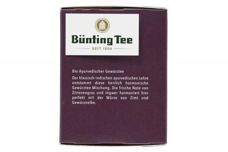 Bünting Tee Bio Ayurvedischer Gewürztee