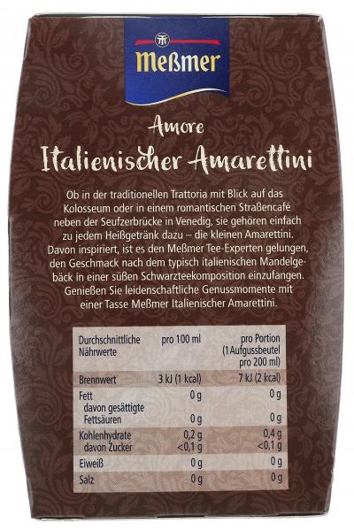 Meßmer Tee Amore Italienischer Amarettini