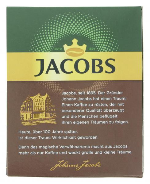 Jacobs löslicher Kaffee Typ Espresso, 25  Instant Kaffee Sticks 