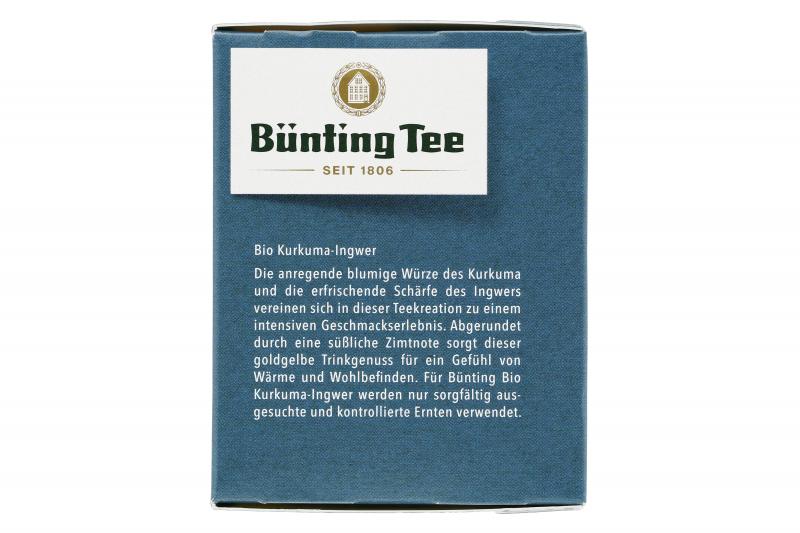 Bünting Tee Bio Kurkuma-Ingwer