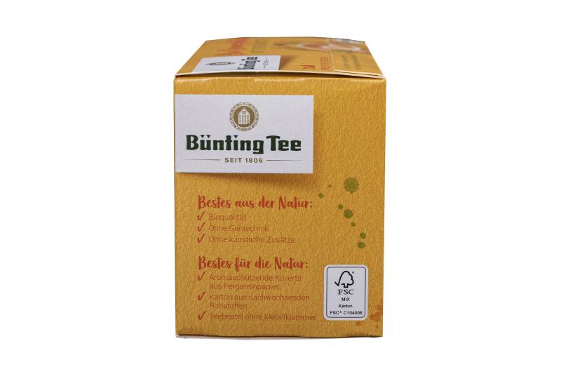 Bünting Tee Bio Orangenblüte mit Bergamotte