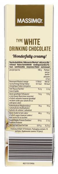 Massimo Weiße Trinkschokolade