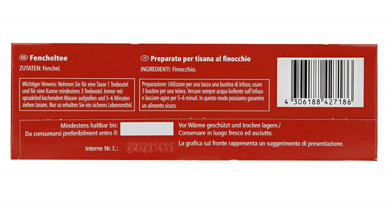 Jeden Tag Tee Fenchel