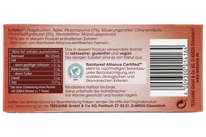 Teekanne Mediterraner Pfirsich