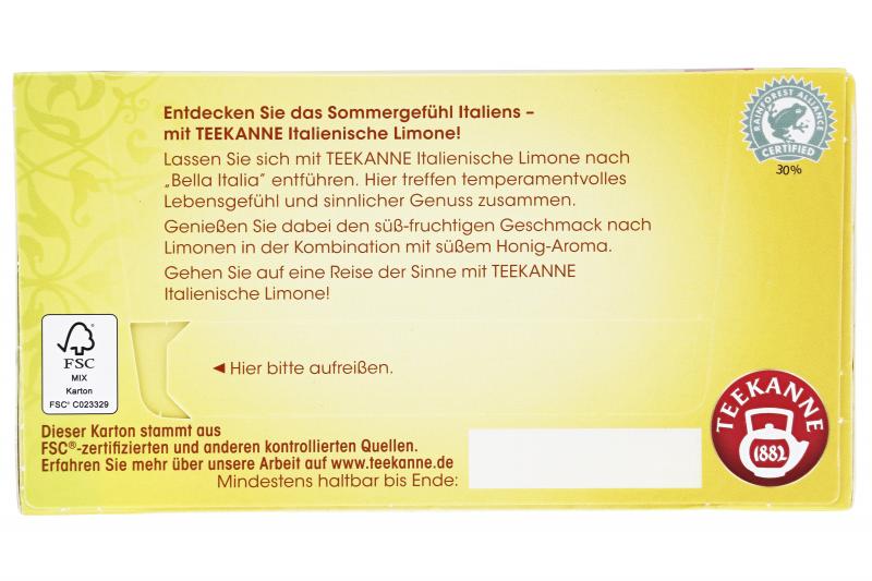 Teekanne Italienische Limone