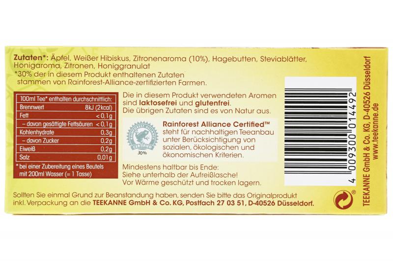 Teekanne Italienische Limone