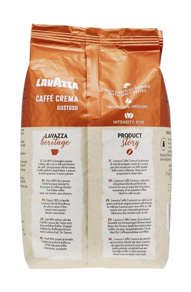 Lavazza Caffè Crema Gustoso Ganze Bohne