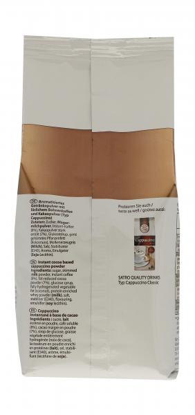 Satro Cappuccino mit feiner Kakaonote