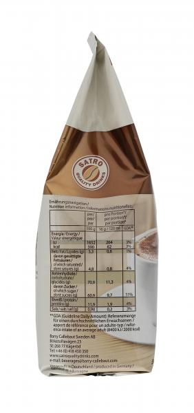 Satro Cappuccino mit feiner Kakaonote