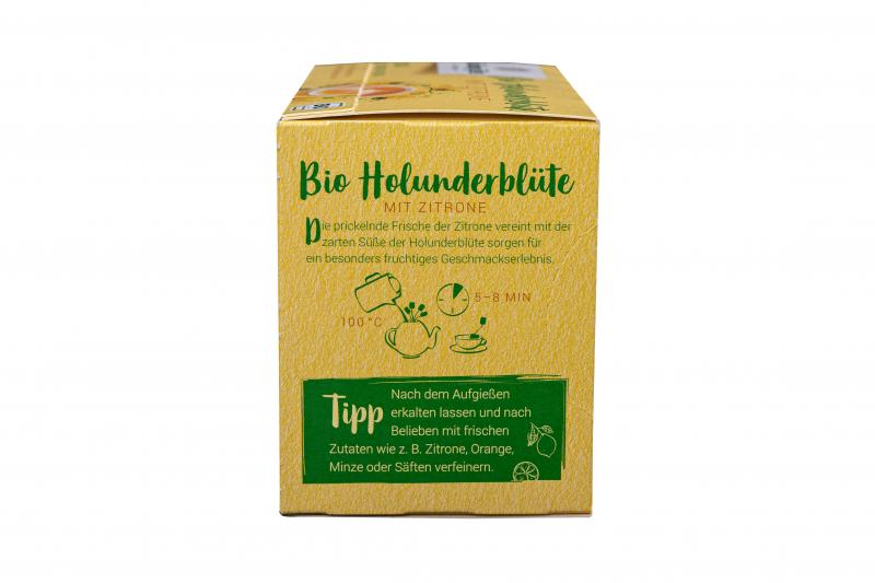 Bünting Tee Bio Holunderblüte mit Zitrone