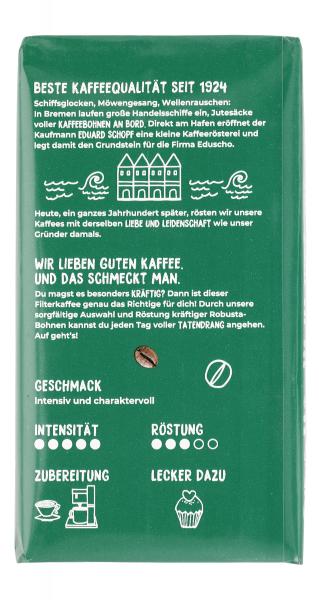 Eduscho Filterkaffee kräftig