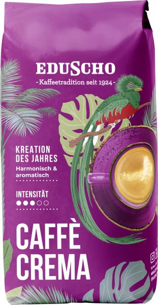 Eduscho Café Crema Kreation des Jahres harmonisch & aromatisch ganze Bohne