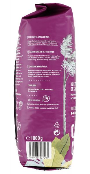 Eduscho Café Crema Kreation des Jahres harmonisch & aromatisch ganze Bohne